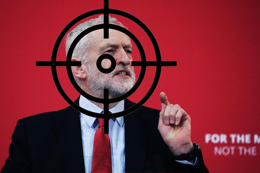 Jeremy Corbyn cible