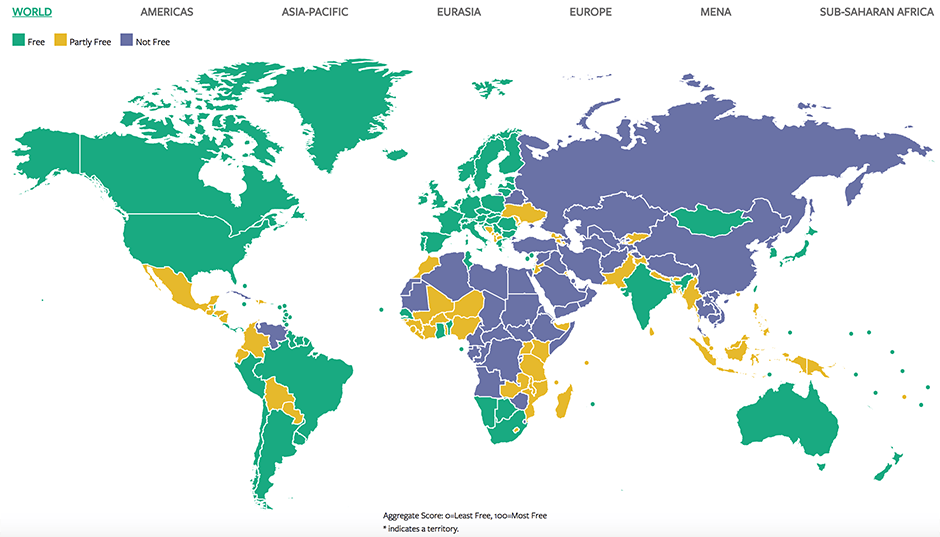 Freedom-in-the-world-map