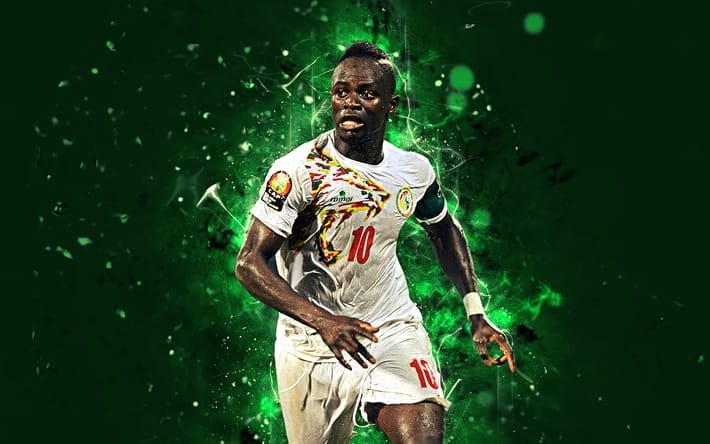 thumb2 4k sadio mane abstract art senegal national team fan art