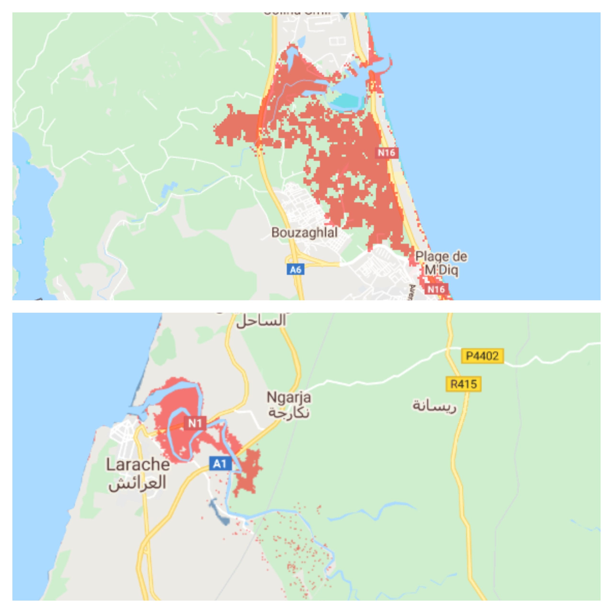 La montée des eaux affectera plusieurs villes marocaines d’ici 2050 1 mdiq marina
