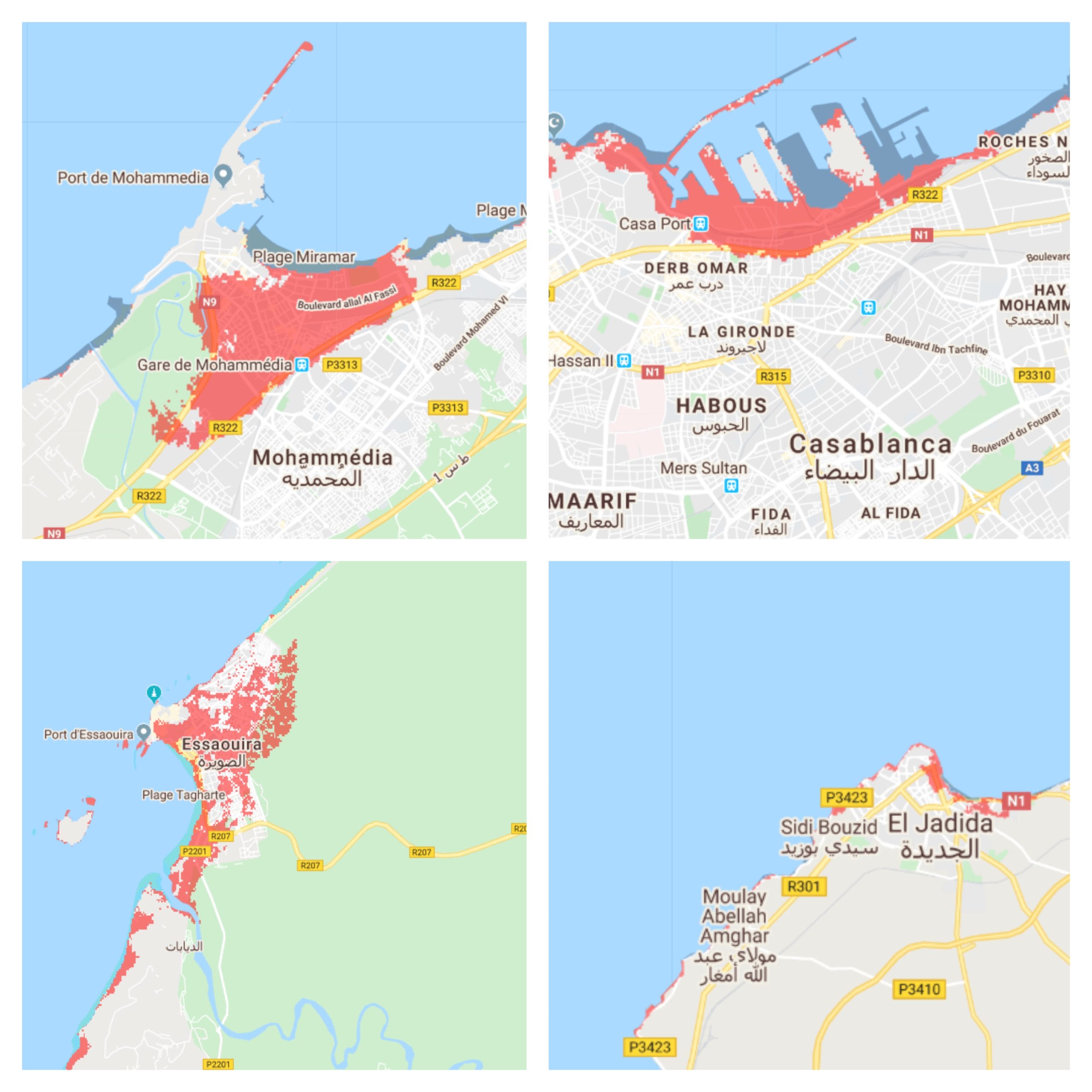 La montée des eaux affectera plusieurs villes marocaines d’ici 2050 2 centre