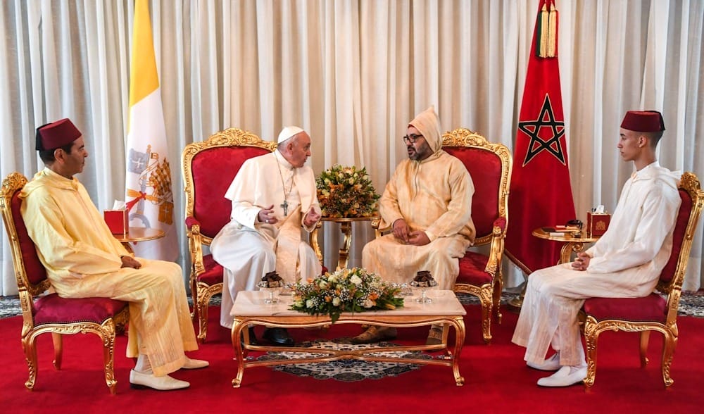 Le roi Mohammed VI félicite le Pape François pour l’anniversaire de son investiture