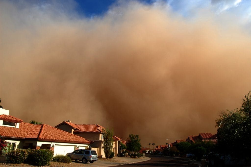 dust-storm tempête sable australie