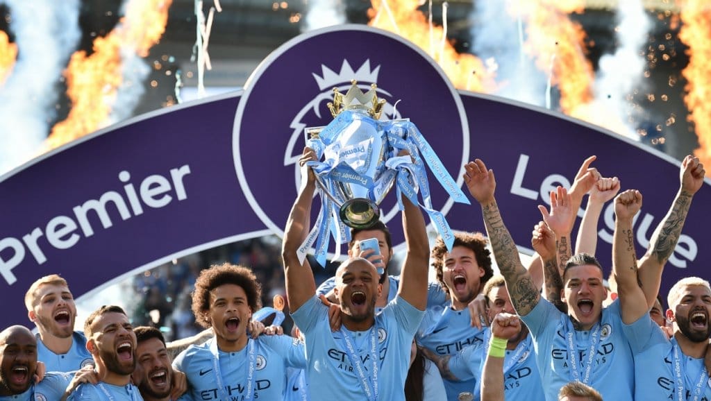 Manchester City célèbre sa victoire