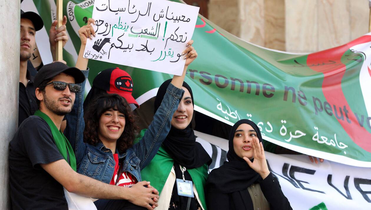 Algérie : Les étudiants sont contre l’élection présidentielle Algérie : Les étudiants sont contre l’élection présidentielle