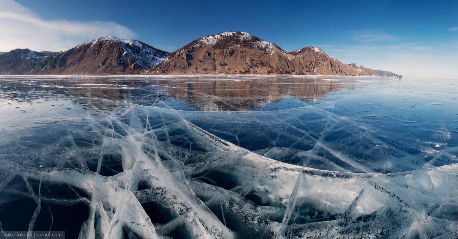 Les formations de glaces incroyables du lac Baïkal