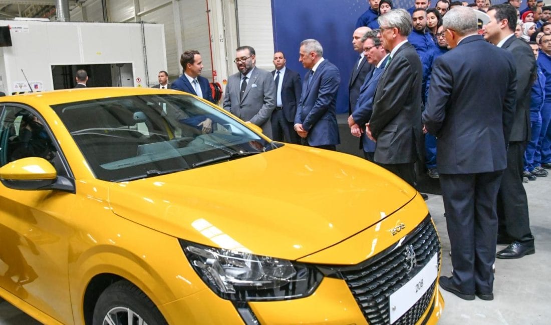 Le groupe PSA injecte 280 millions € dans sa nouvelle usine de Kenitra 2 PSA ROI M6