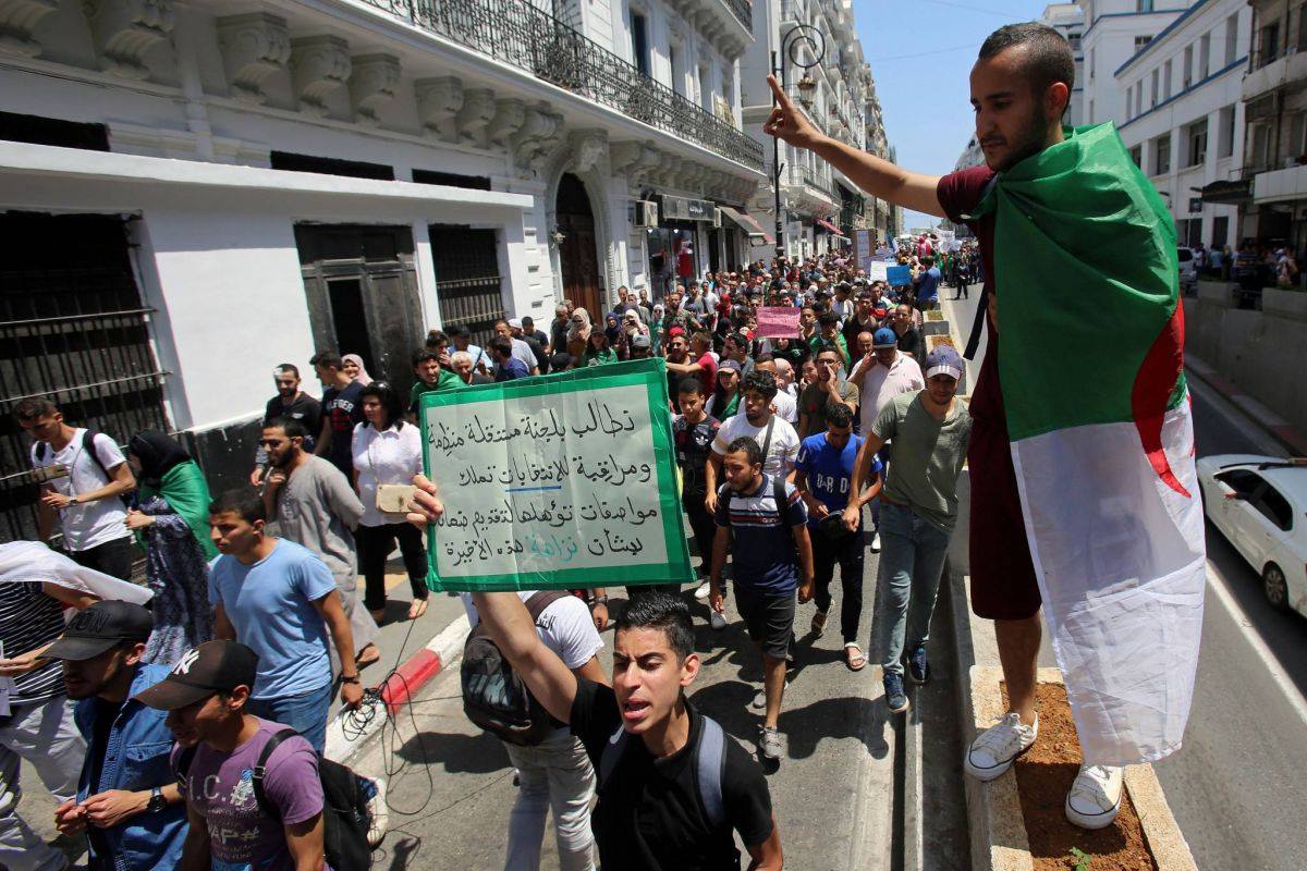 Manifs en Algérie