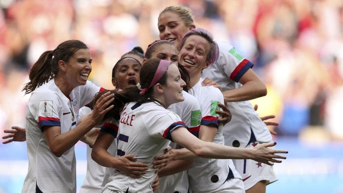 Les footballeuses Américaines sont désormais championnes du monde 2 430b3fe0a6275c8eb13d6e3f298242df