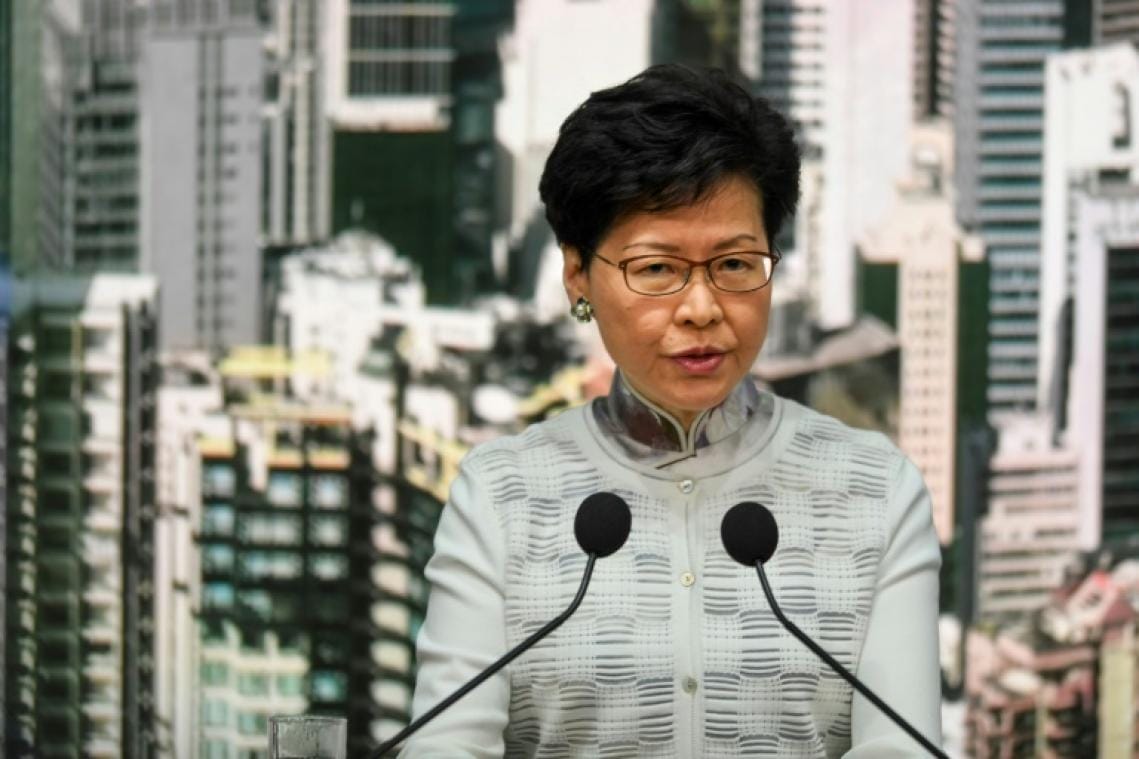 Carrie Lam déclare le projet de loi sur l’extradition « mort »