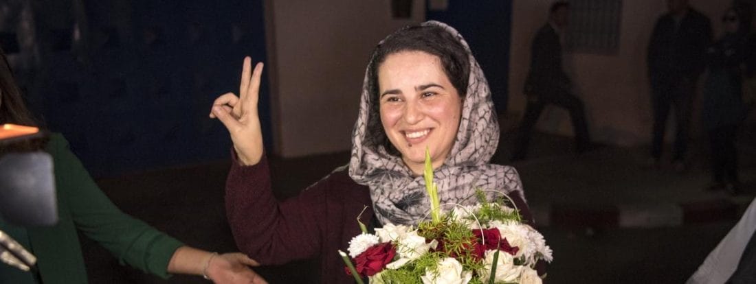 Graciée par SM le roi Mohammed VI, Hajar Raissouni quitte la prison 2 20250487