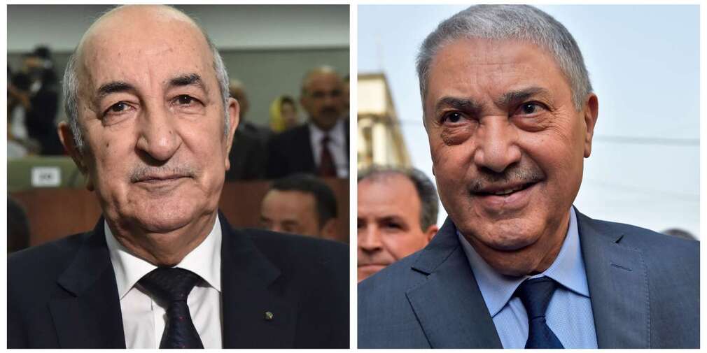 Algérie : 22 candidats se présentent aux élections du 12 décembre 2 Abdelmadjid-Tebboune-et-Ali-Benfils (1)