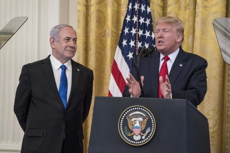 netanyahou_et_trump « Gifle du siècle » : Trump révèle son plan de paix au Proche-Orient