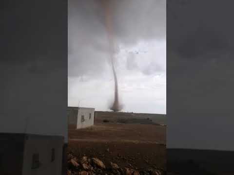 Une "tornade" impressionnante frappe Oued Zem 2 oued zem tornade