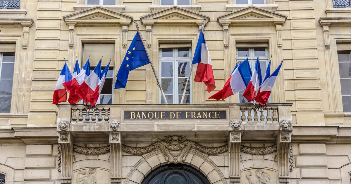 banque_de_france la France entre en récession