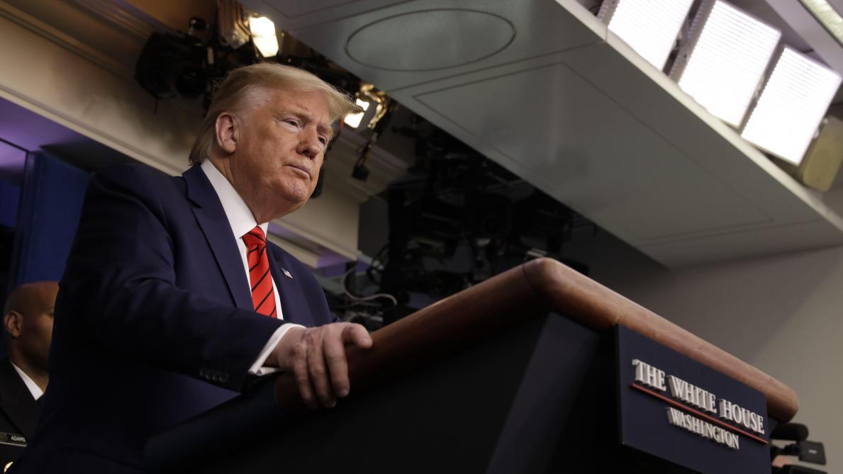 donald-trump Aux États-Unis, la crise du coronavirus présente plusieurs défis