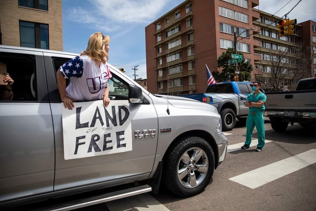 Covid-19 : des manifestations anti-confinement aux États-Unis