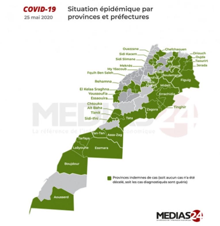 provinces Maroc