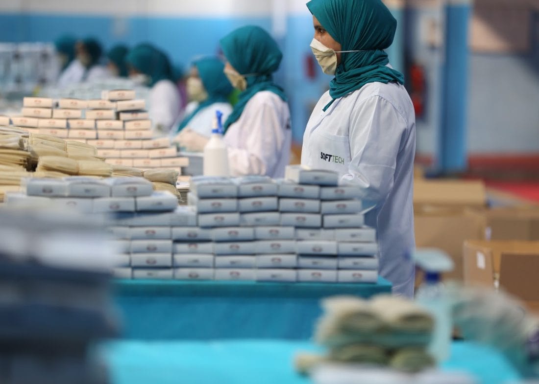 18,5 millions de masques exportés par le Maroc