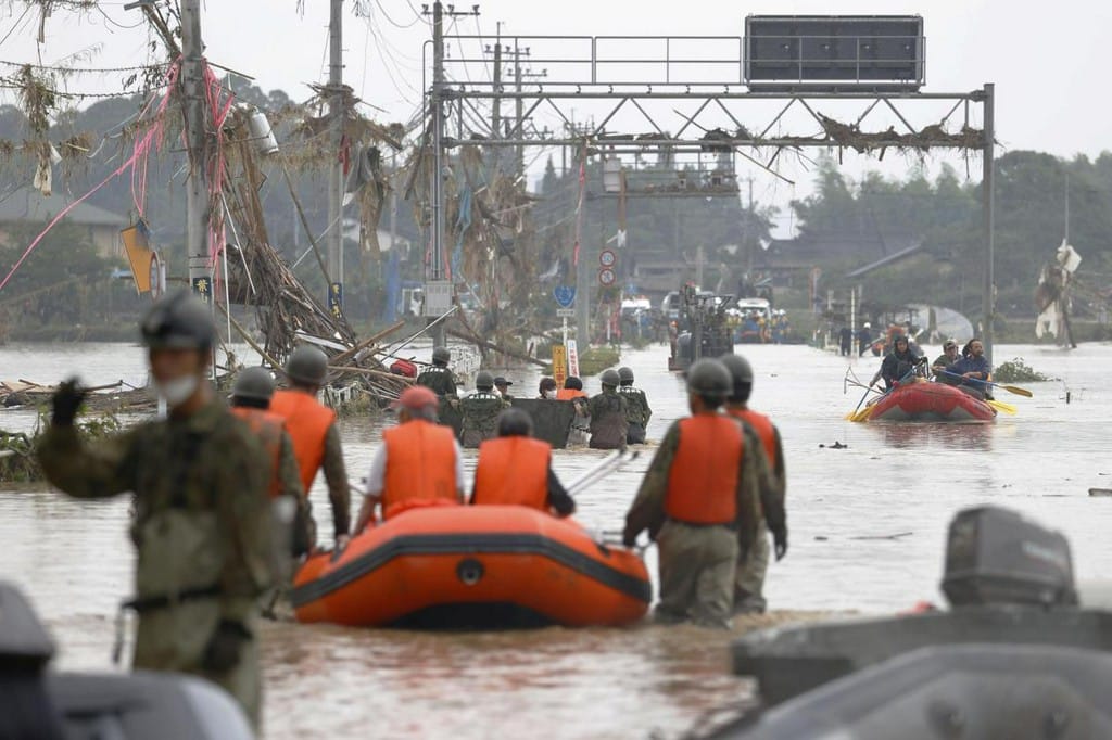 Des inondations meurtrières au Japon