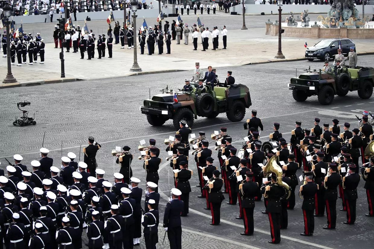 La France célèbre sa fête nationale