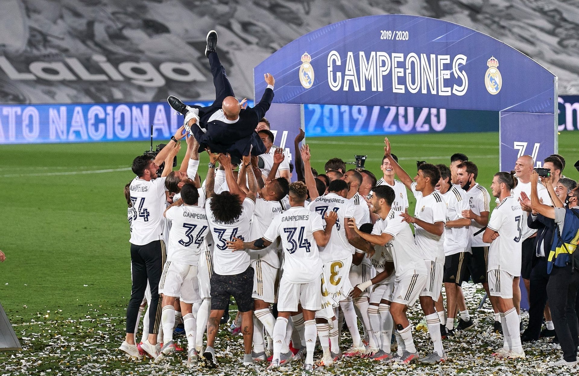 Le Real Madrid décroche un nouveau titre de champion