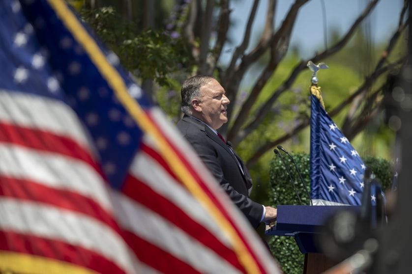 Mike Pompeo s’attaque à la Chine