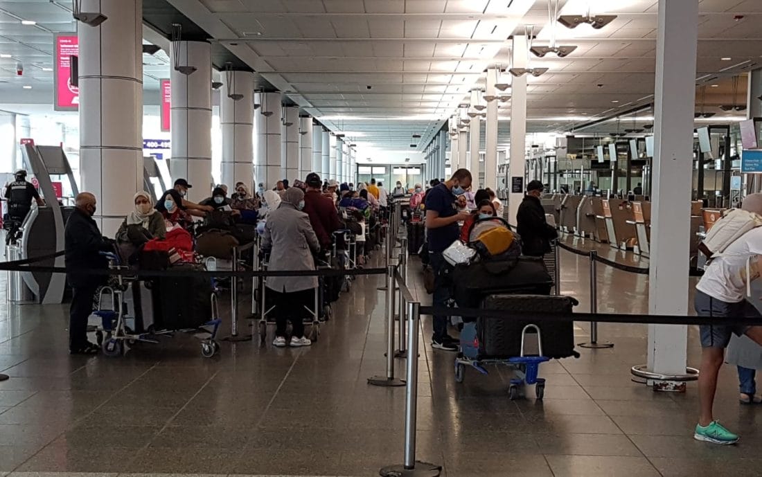 ONDA : hausse du trafic aérien commercial de 38,9% en 2021 2 les MRE et les étudiants marocains autorisés à se rendre en Europe