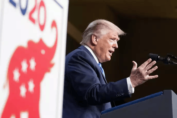 Investi par son parti pour la présidentielle, Trump s’attaque à la gauche radicale 2 donald trump convention républicaine