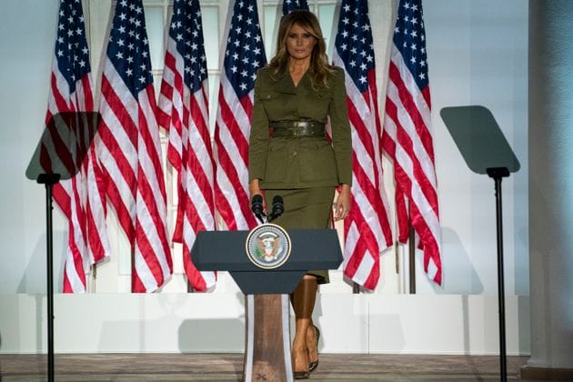 Convention républicaine : Melania Trump