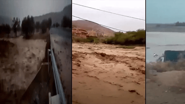 Les pluies diluviennes inondent Taroudant