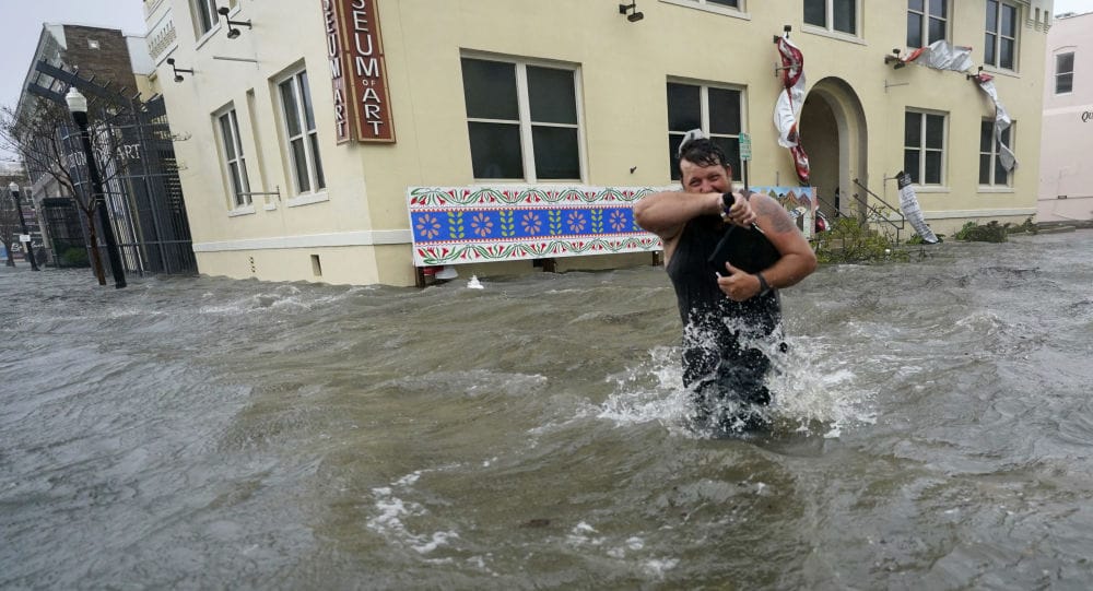 États-Unis : les énormes dégâts de l’ouragan Sally