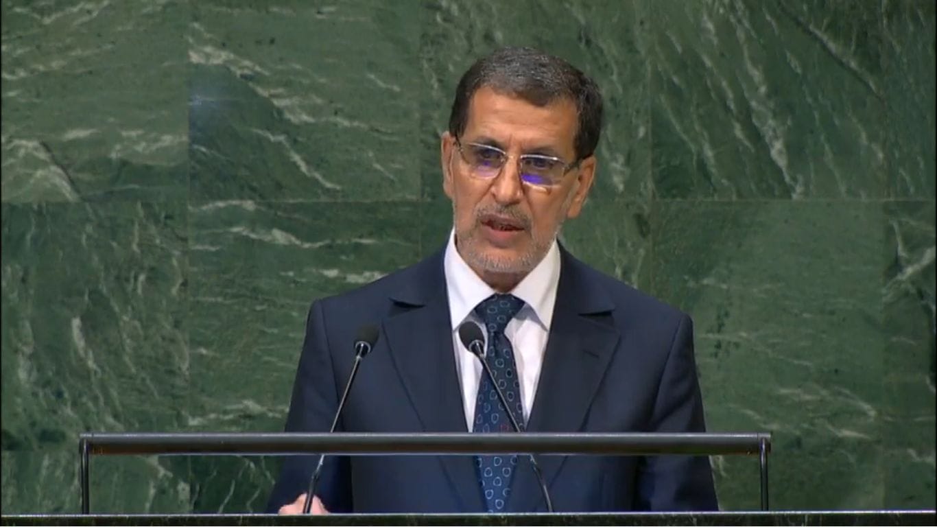 Discours d’El Otmani à l’AG de l’ONU
