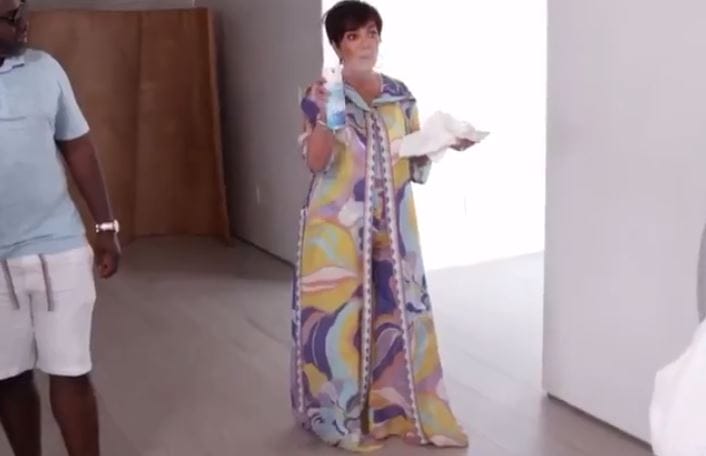 Kris Jenner en djellaba