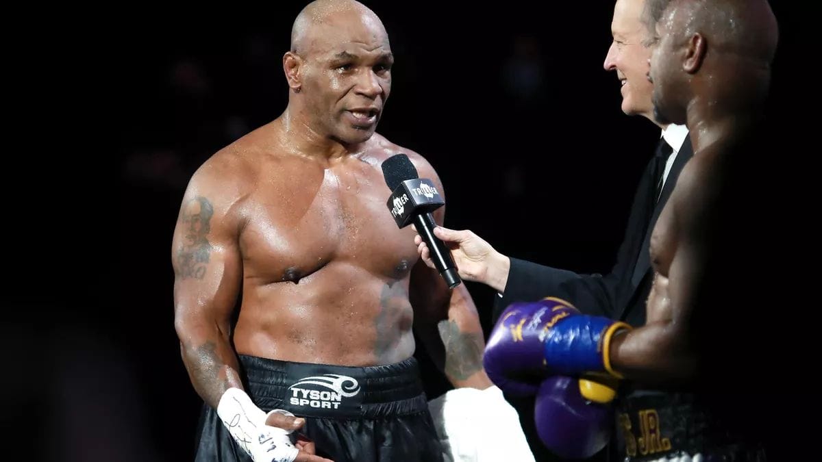 Mike Tyson de retour sur le ring