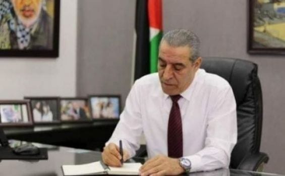 Hussein al-Cheikh, le ministre palestinien des Affaires civiles