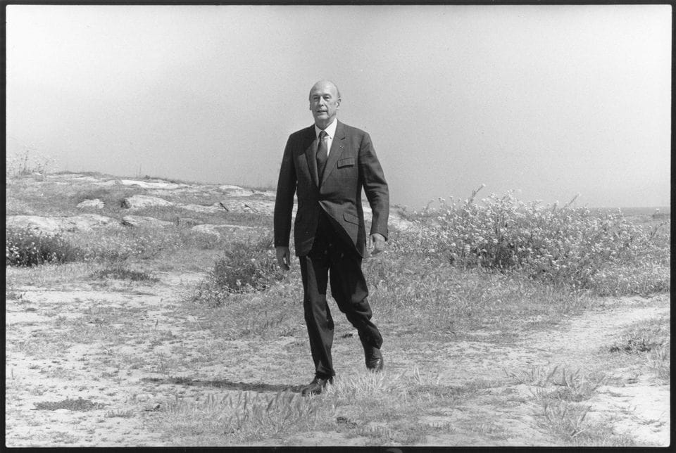 Valéry Giscard d'Estaing, 1991 à Quiberon