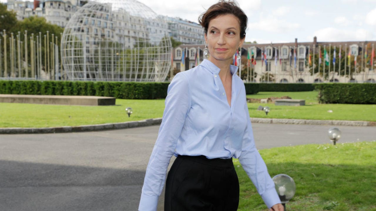 Audrey Azoulay, directrice générale de l'Unesco