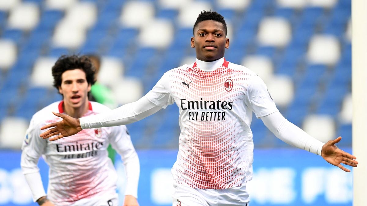 Rafael Leao marque le but le plus rapide de l'histoire de la Serie A