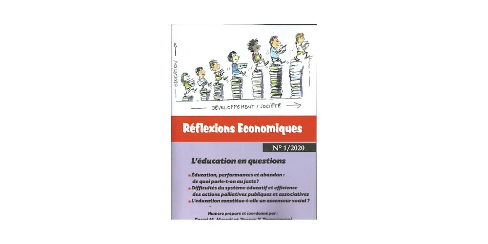 livre Couverture du 1er numéro de la revue "Réflexions économiques"