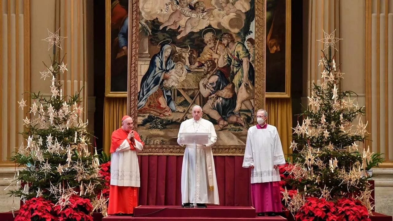 Message de Noël du pape François