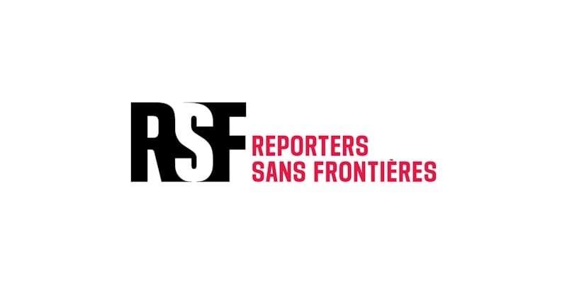 50 journalistes tués en 2020 2 Logo de Reporters sans frontières (RSF)