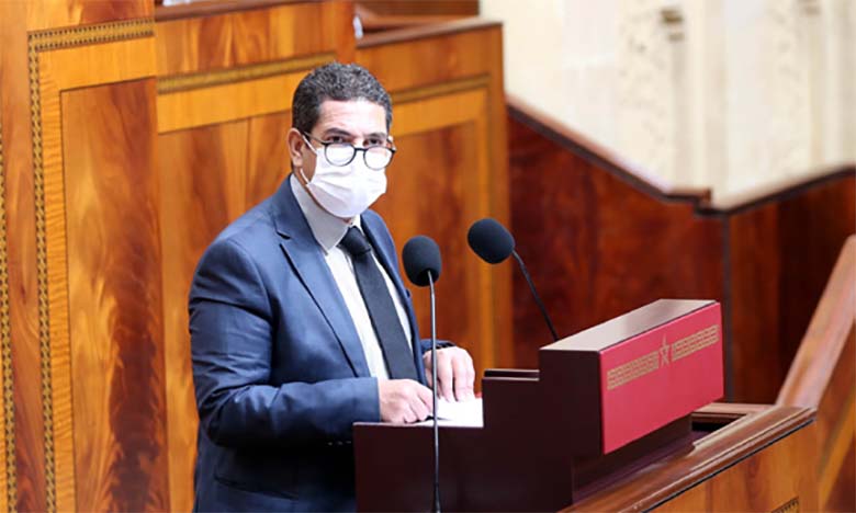 Sa&iuml;d Amzazi, ministre de l'Education nationale &agrave; la Chambre des repr&eacute;sentants &copy; DR