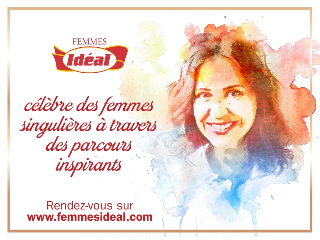 Affiche du «Prix Femmes Idéal» © DR