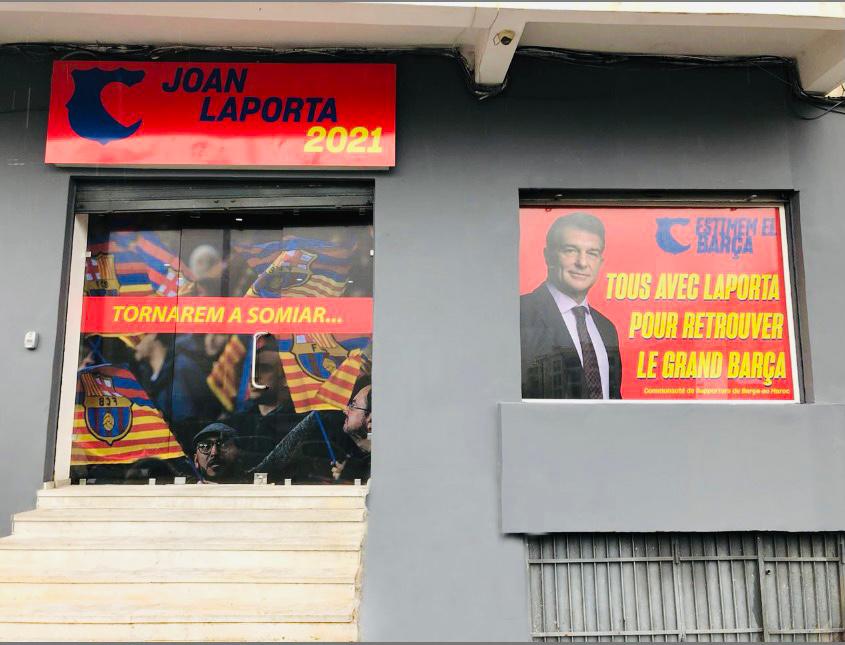 Joan Laporta, candidat à la présidence du FC Barcelone 