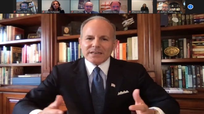 L’envoyé US pour la lutte contre l’antisémitisme, Elan Carr © DR