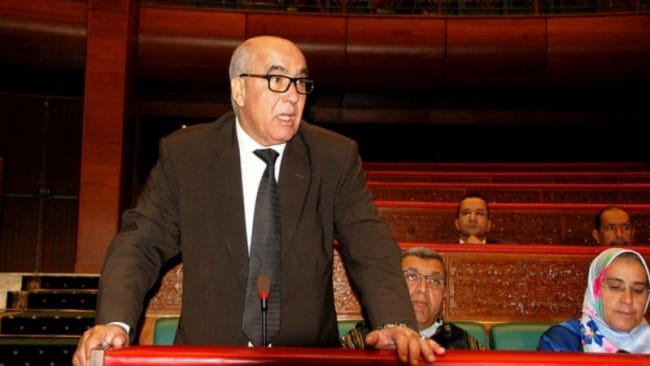 Abdeslam Lebbar, président du groupement parlementaire de l'Istiqlal © DR