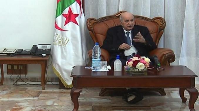 Allemagne : le président algérien opéré du pied 1 Le président Tebboune à son retour à Alger le 29 décembre 2020 © DR