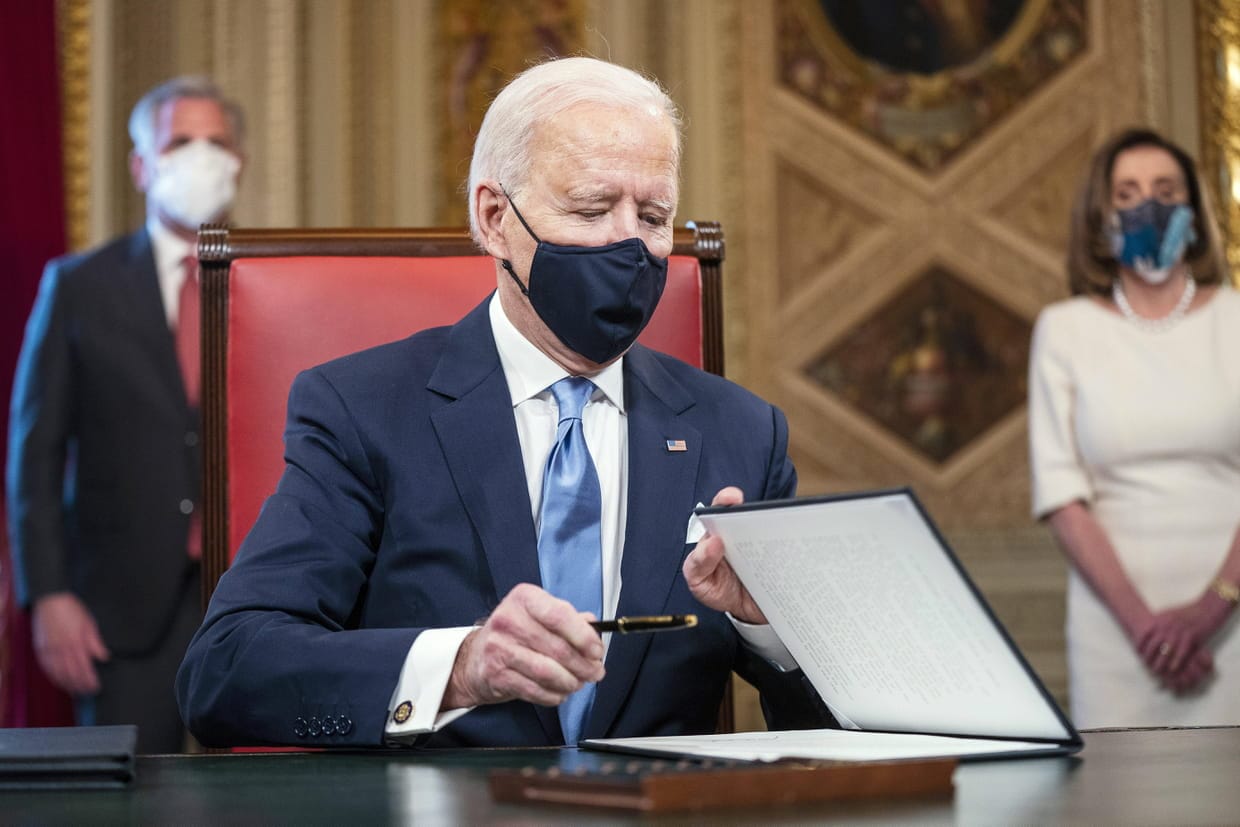 Les moments forts de l’investiture de Joe Biden