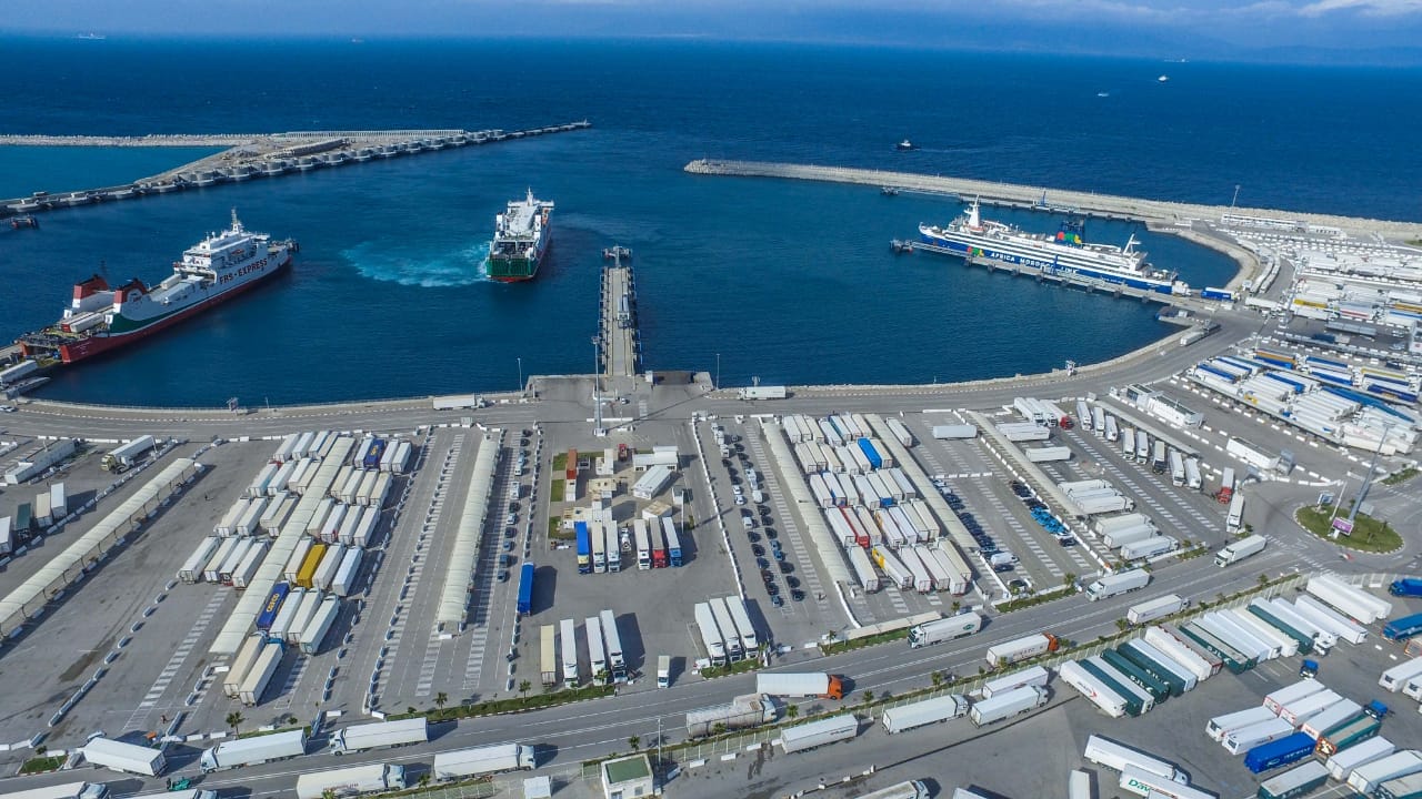 Le complexe portuaire Tanger Med